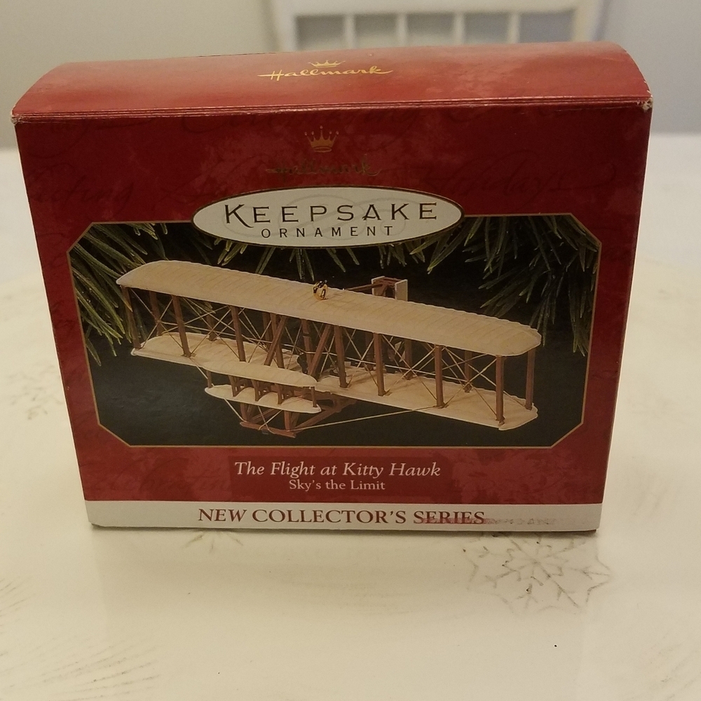 Hallmark Flight at Kitty Hawk Keepsake Ornament Lynn Norton Christmas